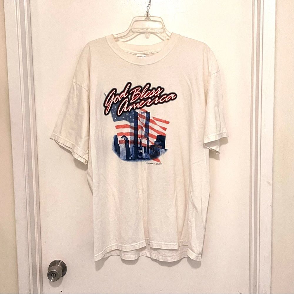 Collectible 9/11 God Bless America Tshirt